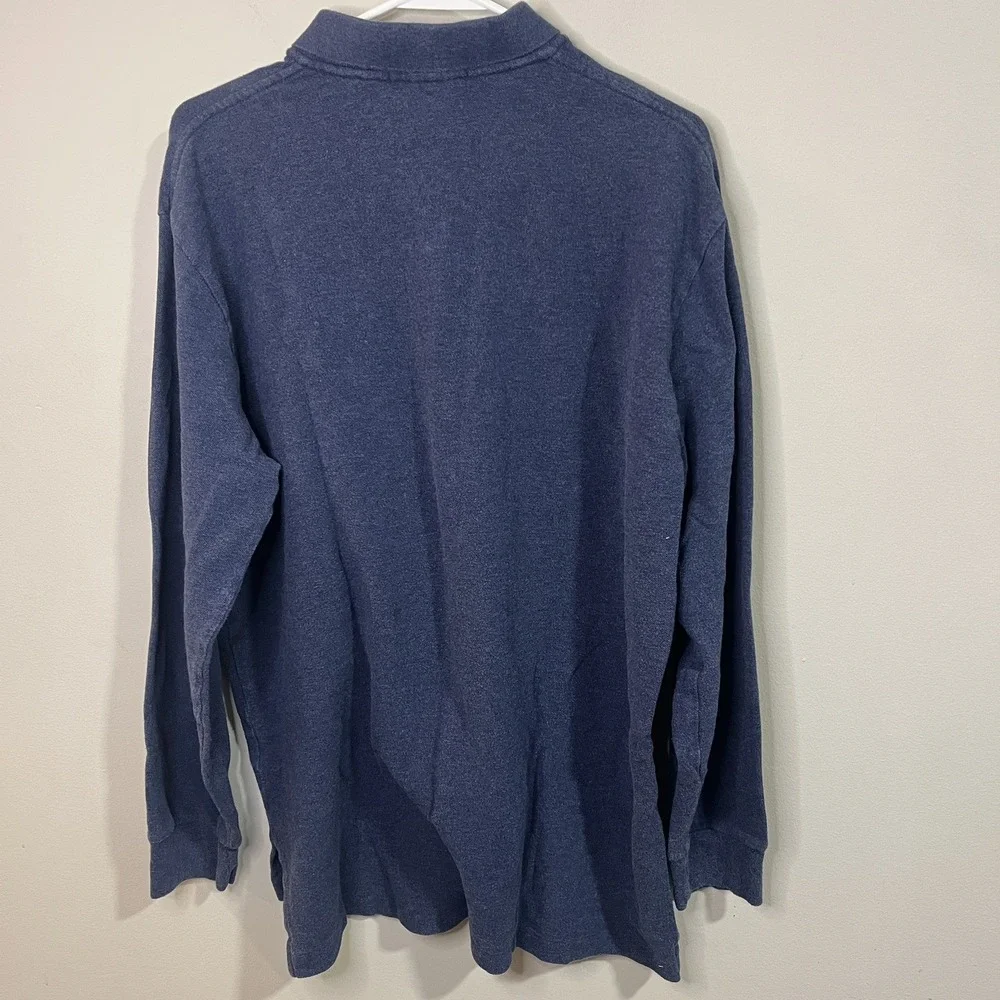 Polo Ralph Lauren Polo Shirt Mens Classic Fit Long Sleeve Large Little Pony Polo